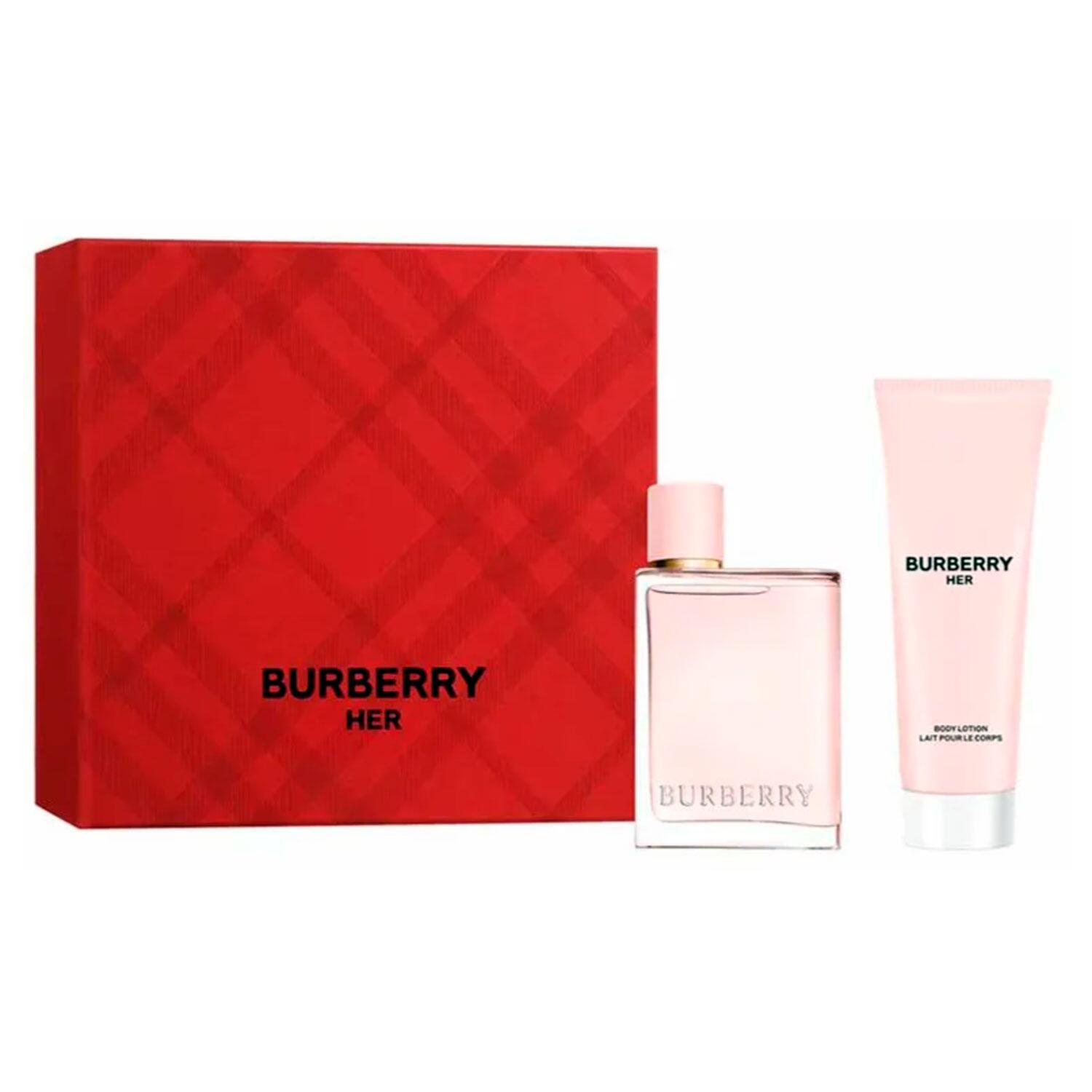 Conjunto Burberry Her Eau de Parfum 50ml + Body Lotion