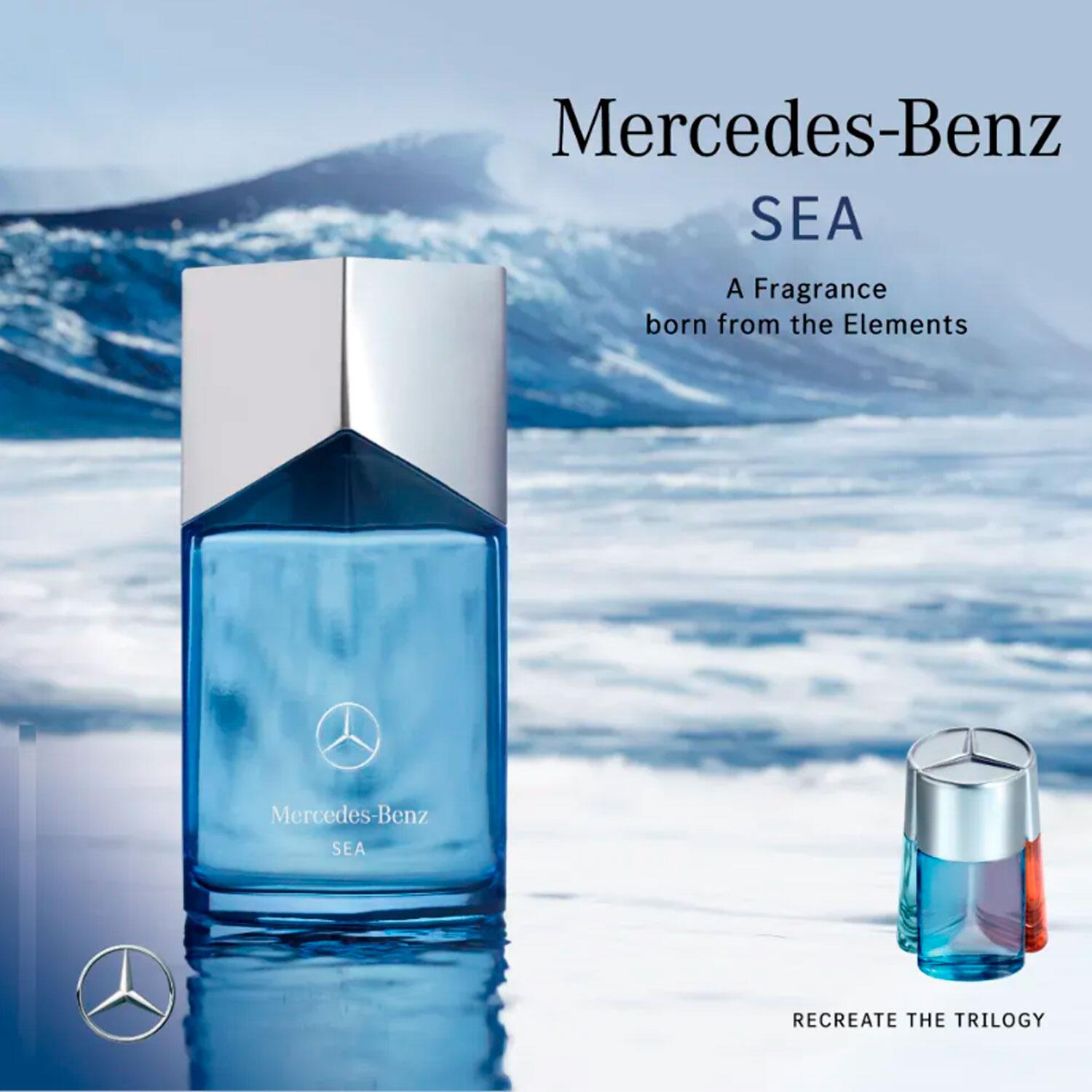 【新品・未使用】Mercedes-Benz Eau de Parfum 60ml Perfume Masculino Mercedes-Benz Sea Eau de Parfum 60ml