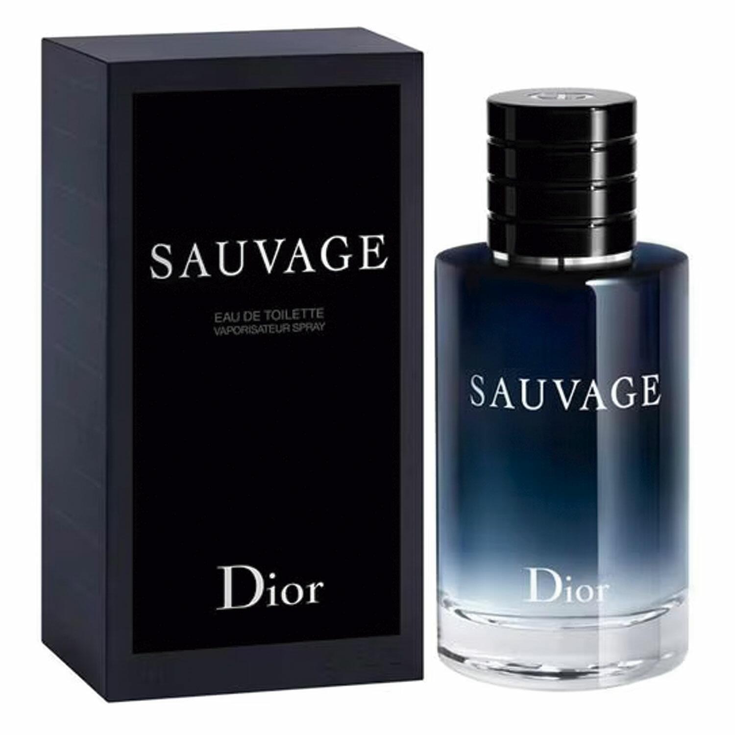 香水(男性用) Dior SAUVAGE Eau de Toilette 100ML Perfume Dior Sauvage EDT 100ml Masculino Original - a partir de R