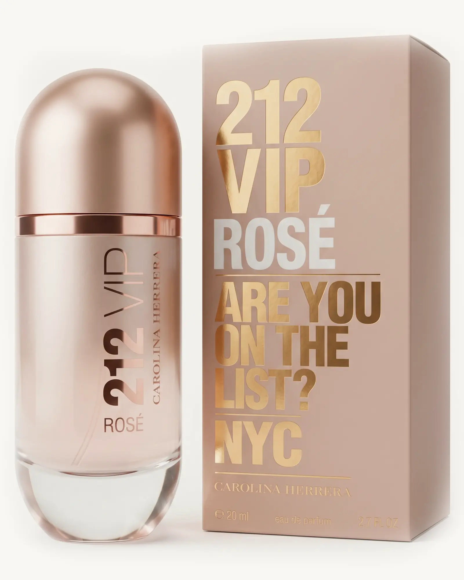 Comprar Perfume Feminino Carolina Herrera 212 Vip Rose Eau de Parfum ...