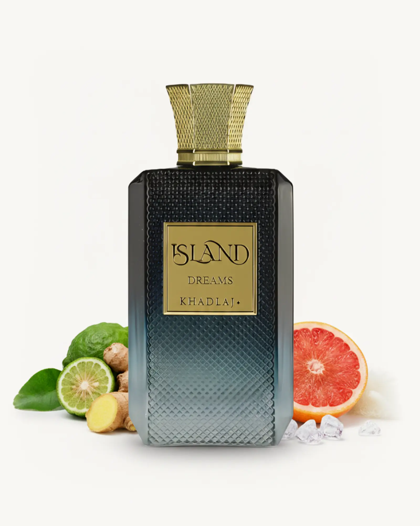 Khadlaj Island Dreams Extrait de Parfum Unisex Fresco e Luxuoso