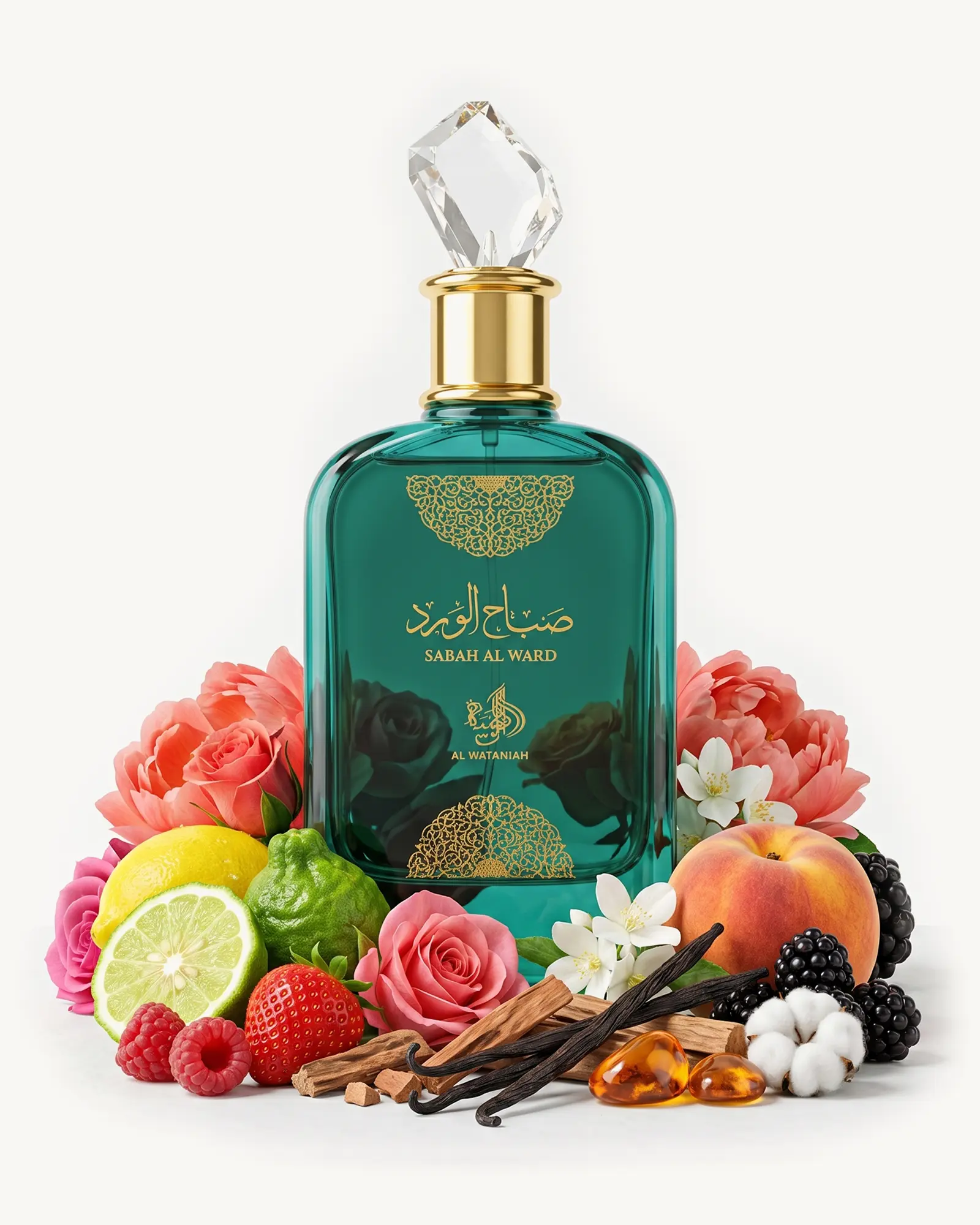 Perfume Feminino Al Wataniah Sabah Al Ward Garden of Eden EDP - a